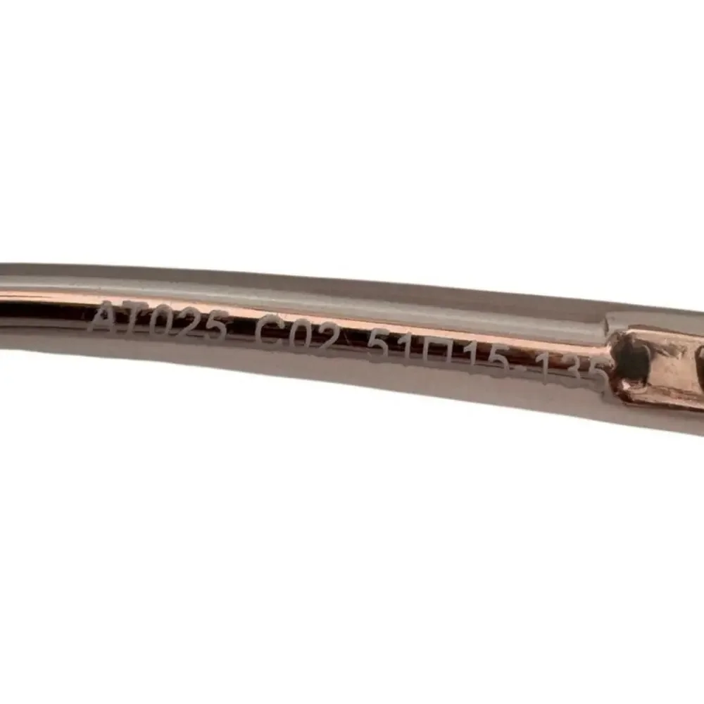 NEW Ann Taylor crystal blush clear AT025 EYEGLASSES